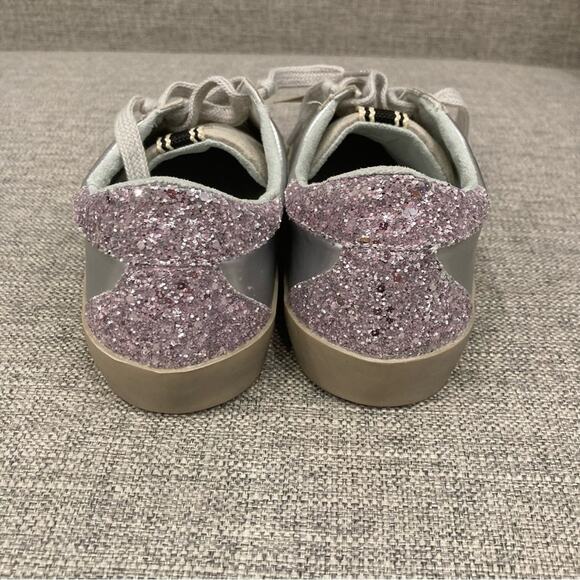 NEW ShuShop women’s Paula sneakers in Chrome NWT Size 6.5 - Picture 3 of 5